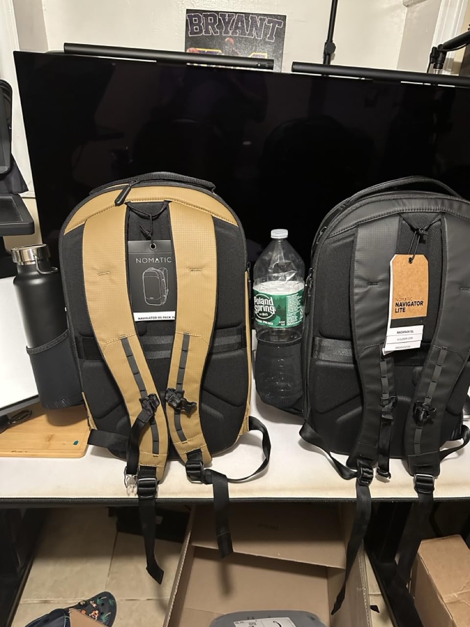 NOMATIC Navigator RS Pack 15L - Laptop Backpack for Men - Coyote | Travel Backpack, Fits 16