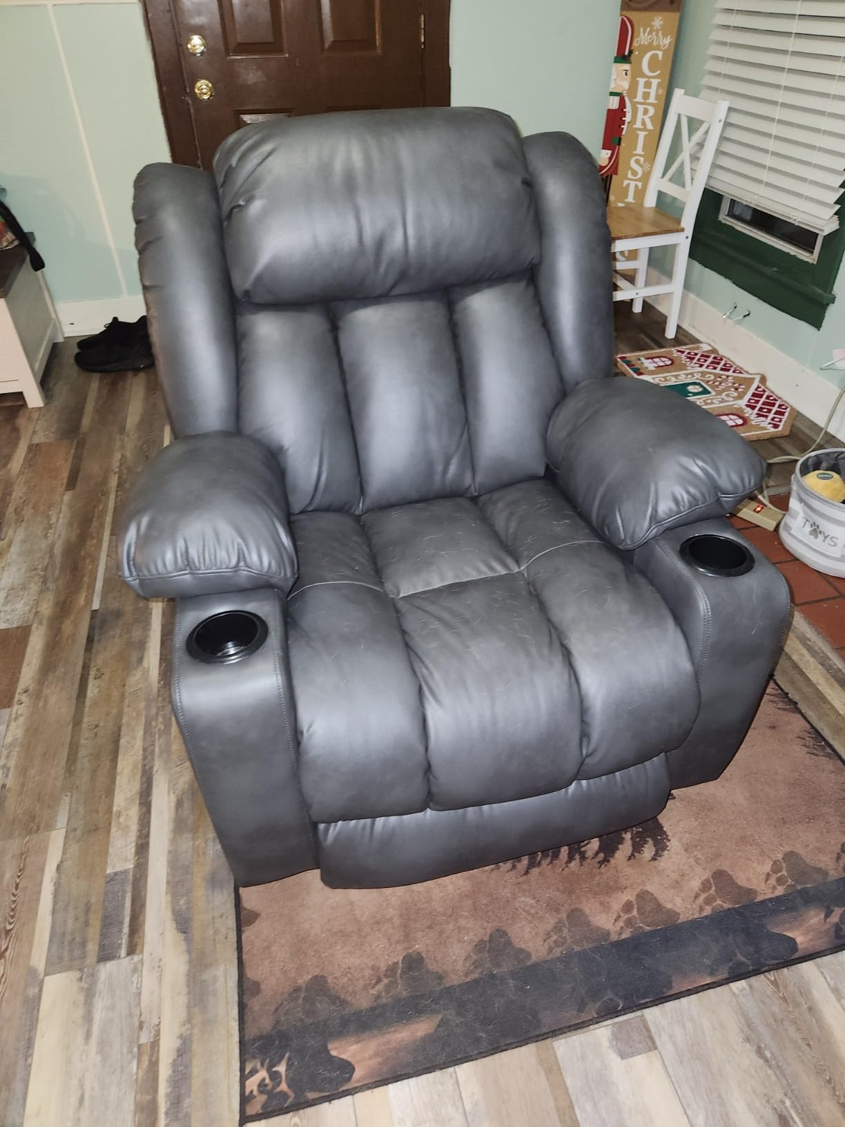 PARKOL Stand Assist Power Lift Recliner Chair for Limited Mobility Elderly customer photo 1