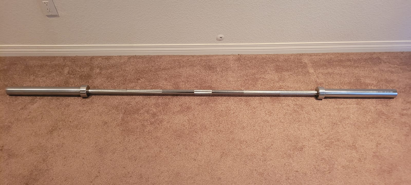 RitFit Elite 7ft Olympic Barbell, 45lb, 500-2000lb Capacity customer photo 1
