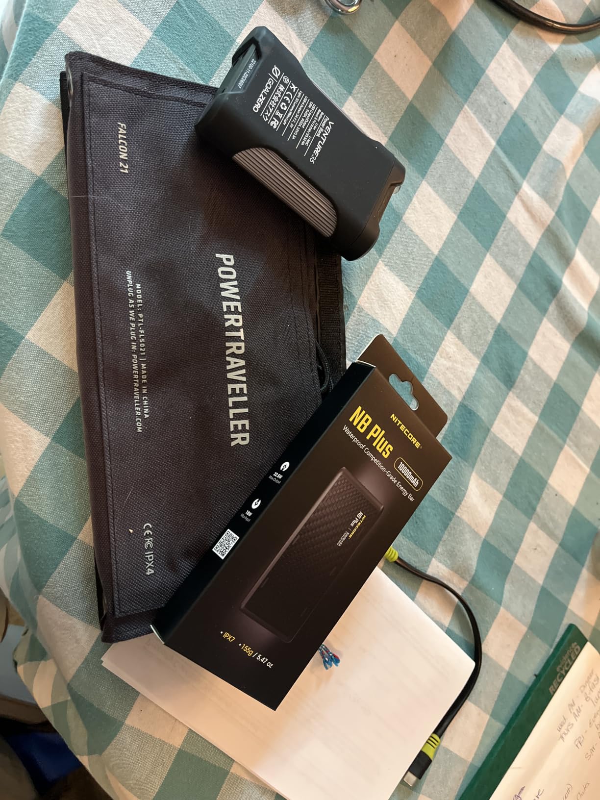 Nitecore NB Plus 10000mAh Power Bank IPX7 Waterproof Lightweight Competition-Grade Energy Bar Carbon Fiber Tag customer photo 1