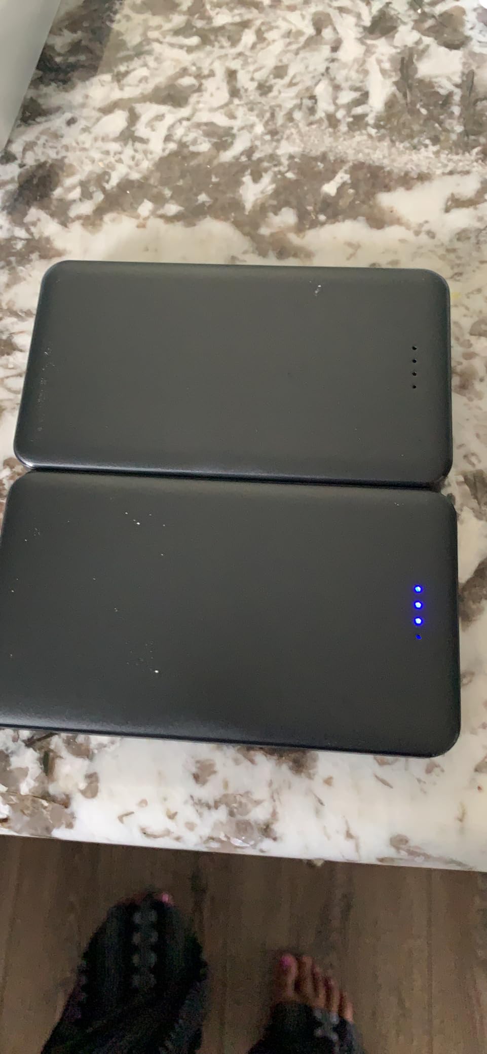 [2-Pack] Portable Charger Power Bank 20000mAh,Ultra Slim Fast Charging Battery Pack with Dual USB Outputs,Travel Essential Portable Phone Charger for iPhone 17/16/15/14/13/12/X,Galaxy S24, Android etc customer photo 2