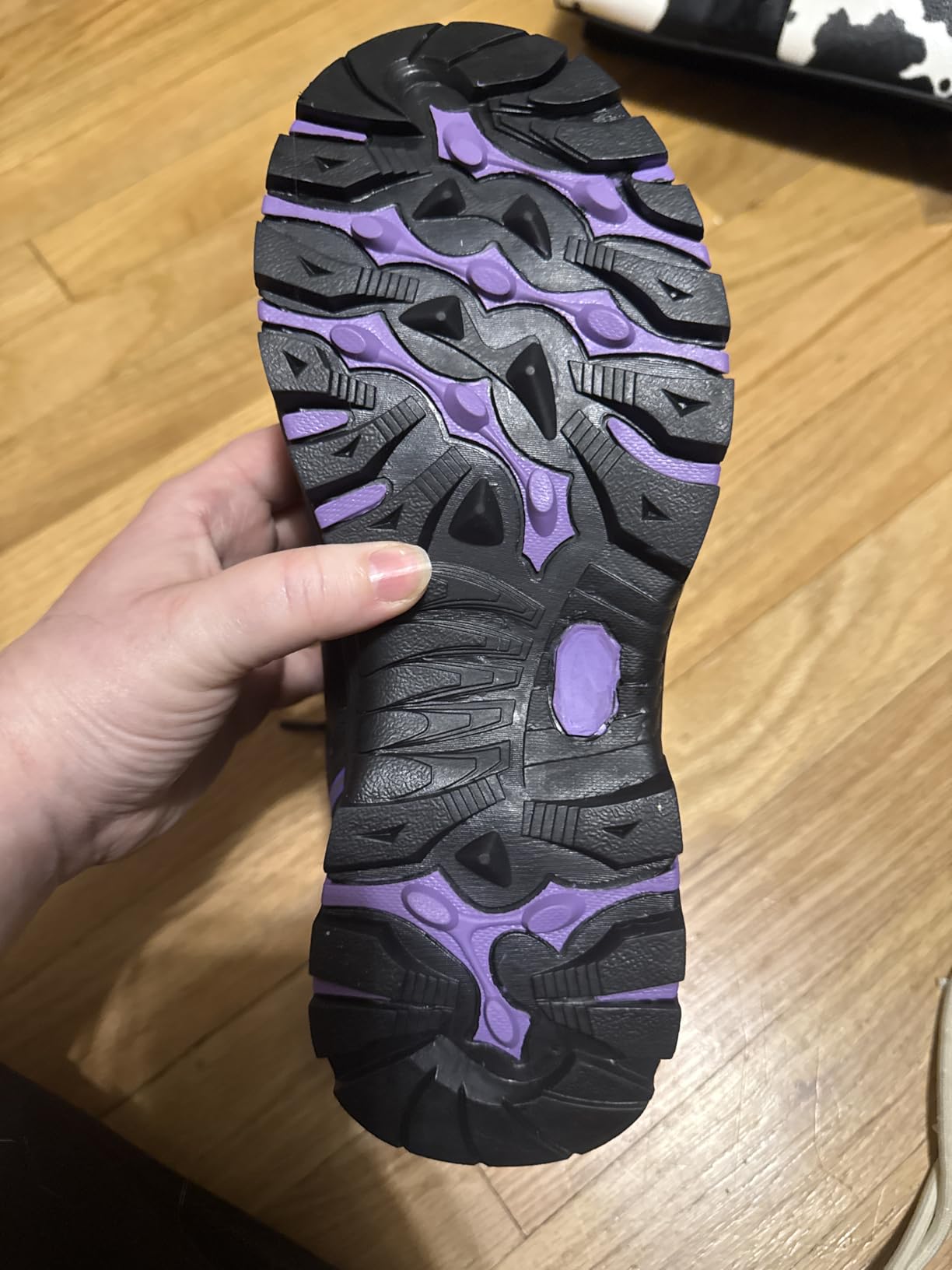 Women's Waterproof Wide Toe Box Hiking Boots | Lightweight Non-Slip Sole with Ankle Support, Durable Comfort for Trekking, Trail Running and Outdoor Adventures customer photo 2