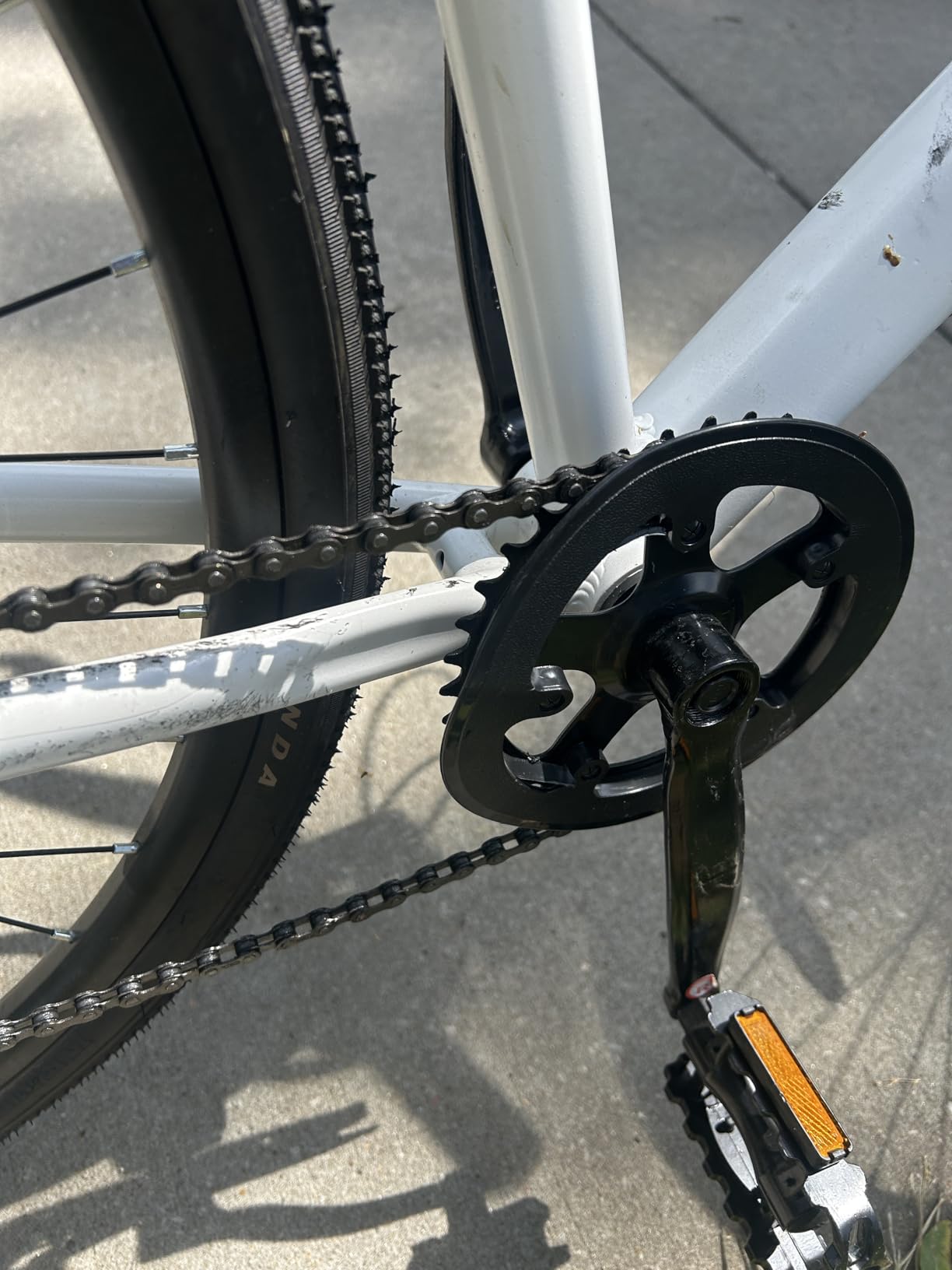 VIRIBUS Hybrid Bikes, 28 inch Road Bike 7 Speed with Lightweight Aluminum Frame, 700C Wheels, Hybrid Bicycle for Men Adult, City Commuters customer photo 1