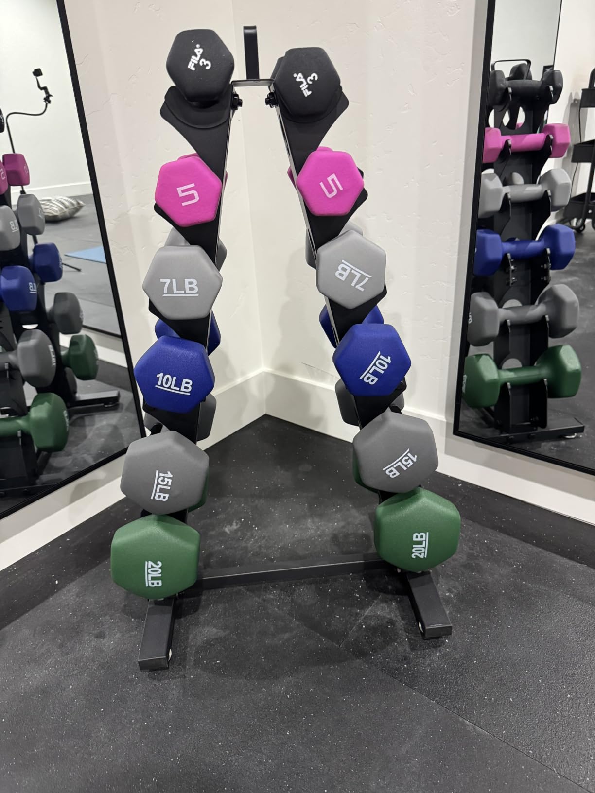 TomCare 6-Tier|5-Tier|4-Tier|2-Tier Dumbbell Rack Stand Only for Home Gym customer photo 2