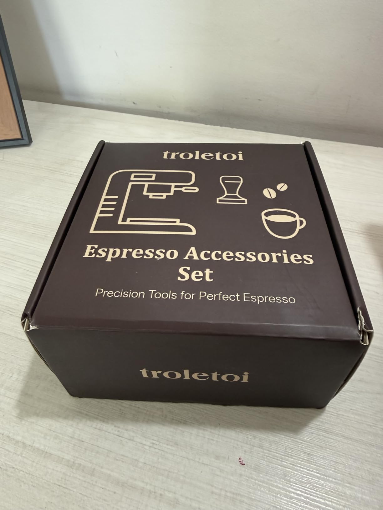 7 PCS Espresso Accessories Kit: 53.3mm Espresso Tamper, Coffee Distributor, Puck Screen, Dosing Funnel and WDT Tool, Espresso Tools Set Fits Breville 54mm Espresso Machines and Portafilters customer photo 1