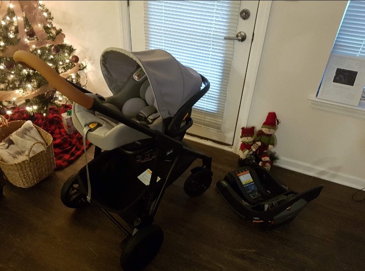 Chicco Corso LE Travel System with KeyFit Max ClearTex Infant Car Seat & Base | Blue customer photo 1