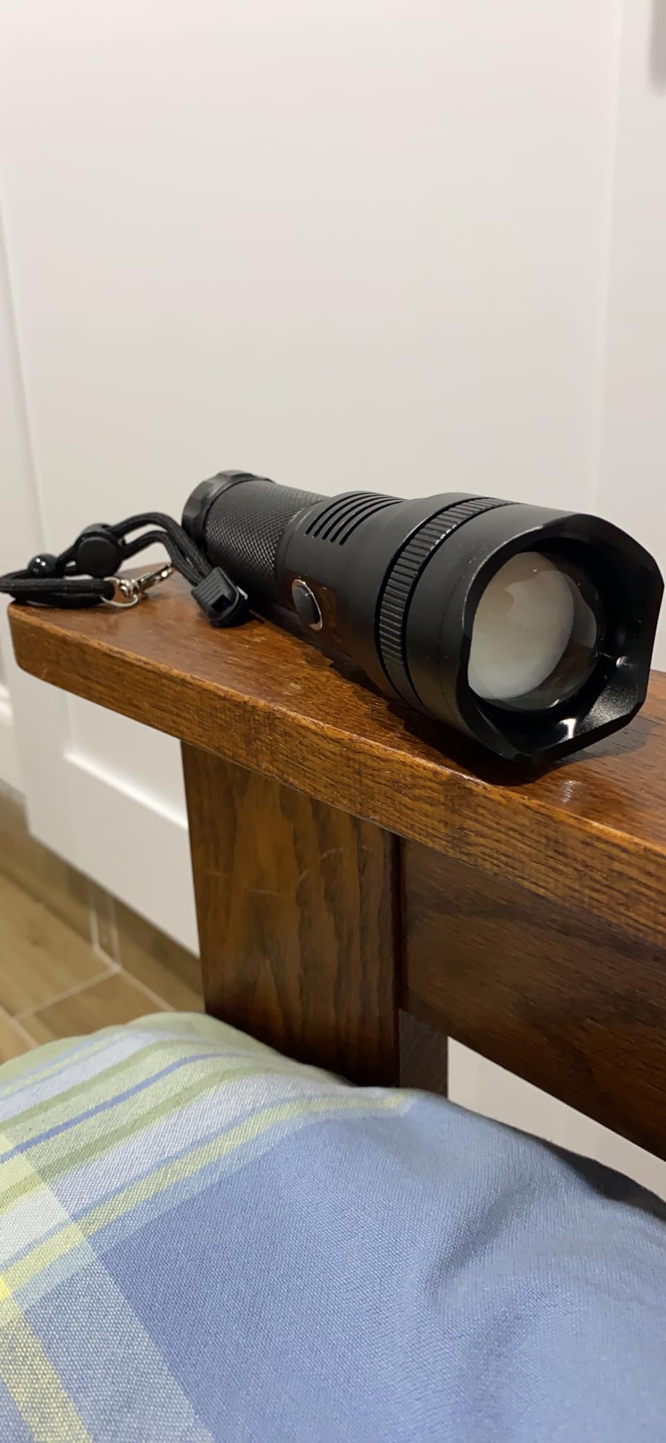 Rechargeable Spotlight, 2,000,000 Lumens Super Bright LED Flashlight, IPX5 Waterproof Handheld Searchlight for Camping Boating Hiking Emergencies (Large) customer photo 2