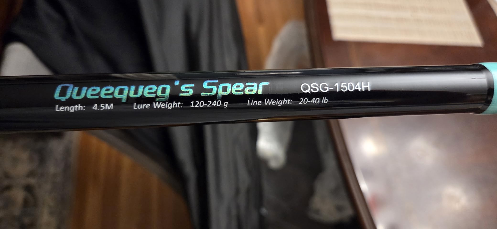 4-Piece Surf Fishing Rod, 9-15 FT Saltwater Surf Spinning Fishing Rod | 1-8.5 Oz Casting Range, Built For Saltwater, Long-Range Surf Spinning customer photo 1