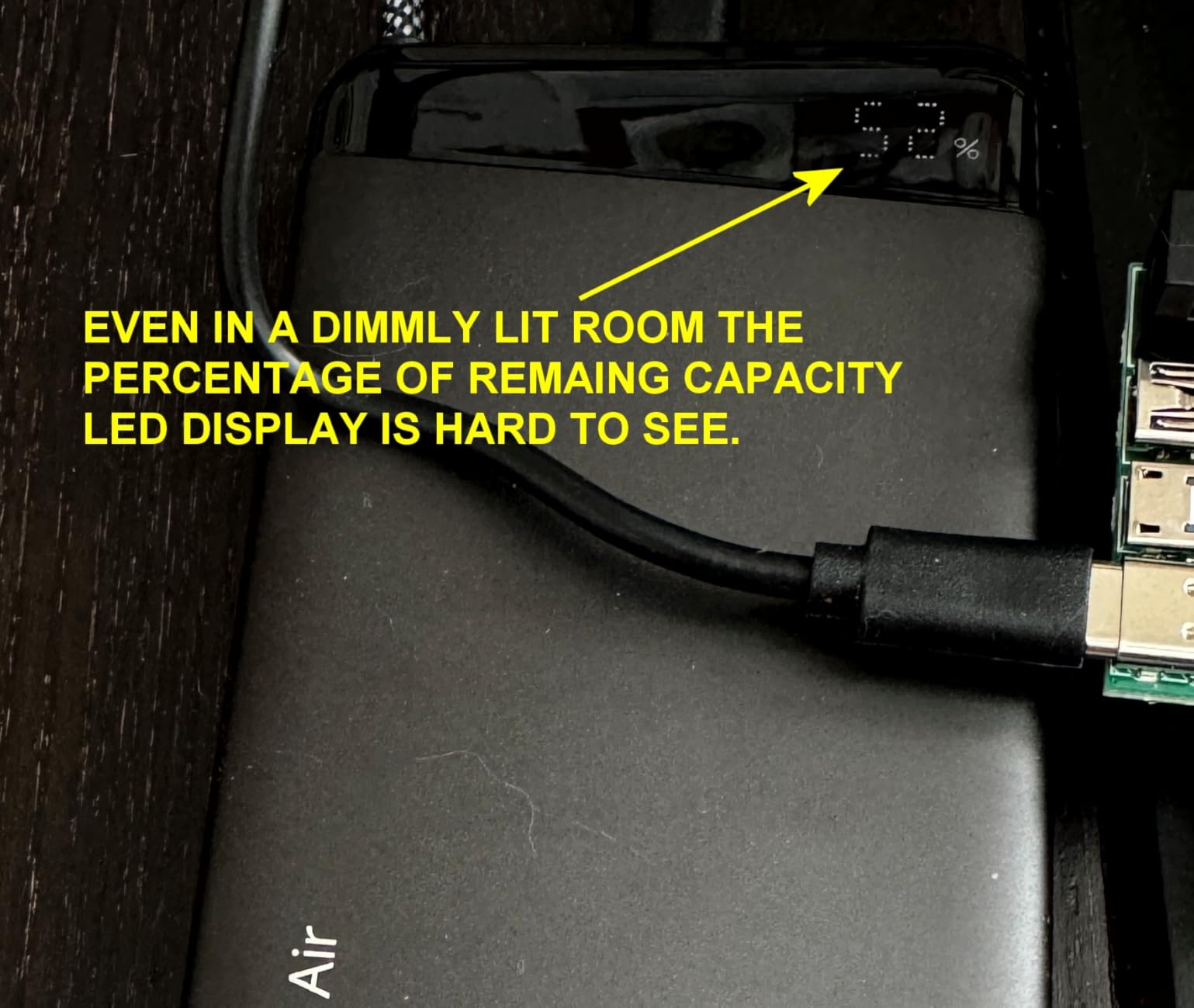 0.7'' Ultra-Slim 20000mAh Power Bank 45W Fast Charging Battery Pack customer photo 2