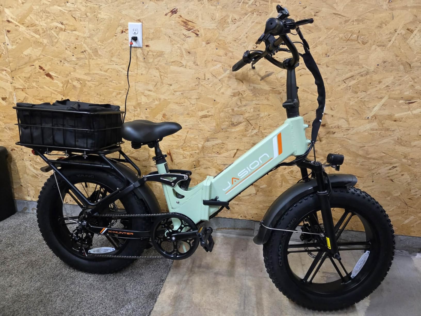 Jasion Thunder PRO/ST Electric Bike,2000W Peak Ebikes for Adults,26''Fat Tire Best Ebike for Men,90 Miles with 1040Wh Battery,35 MPH Max Speed Bicycles,500 lbs Capacity,Certified By UL2849 customer photo 1