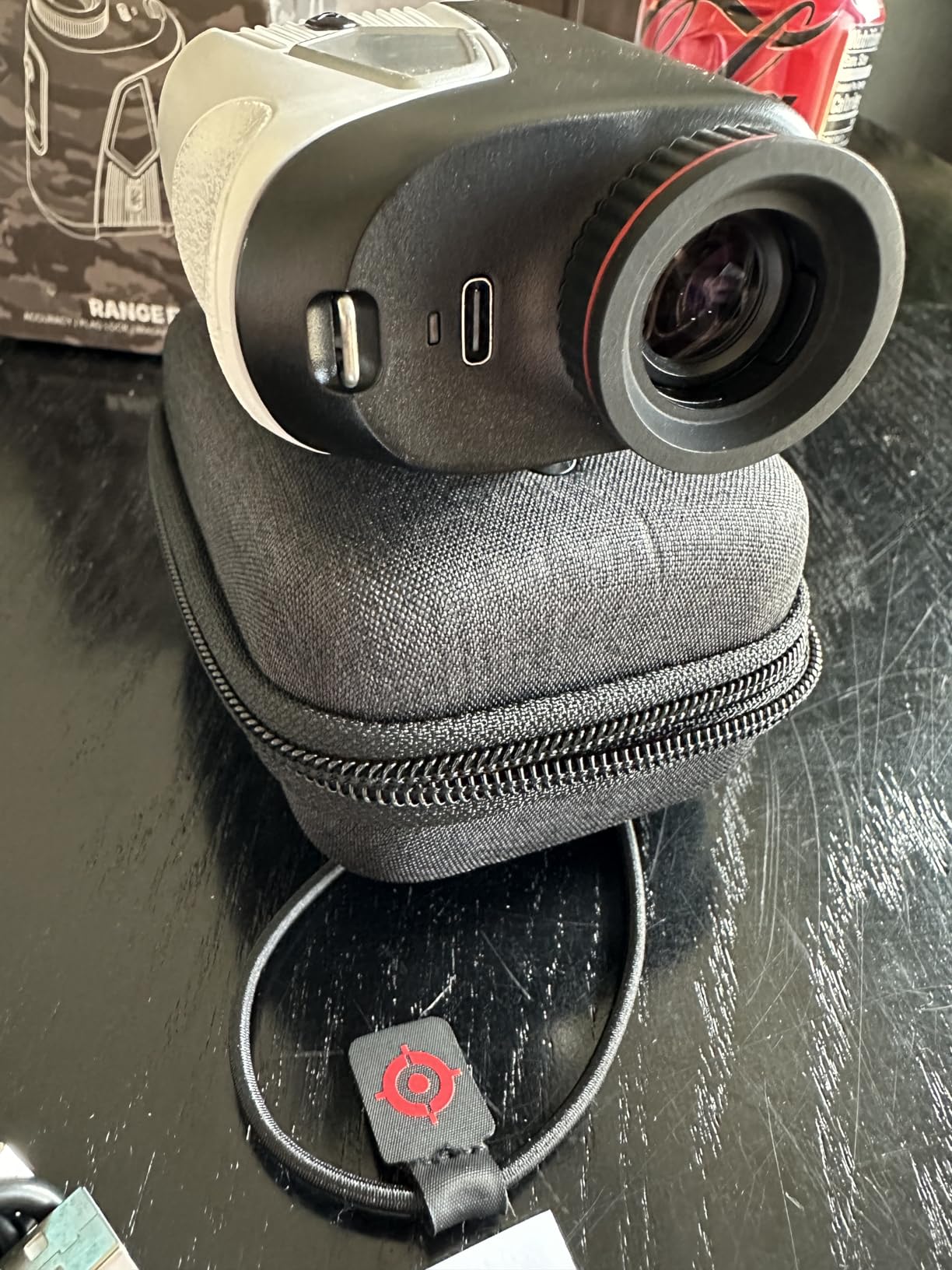 Golf Rangefinder with Slope On/Off 1500 Yards 7X Magnification Golf Gifts customer photo 2