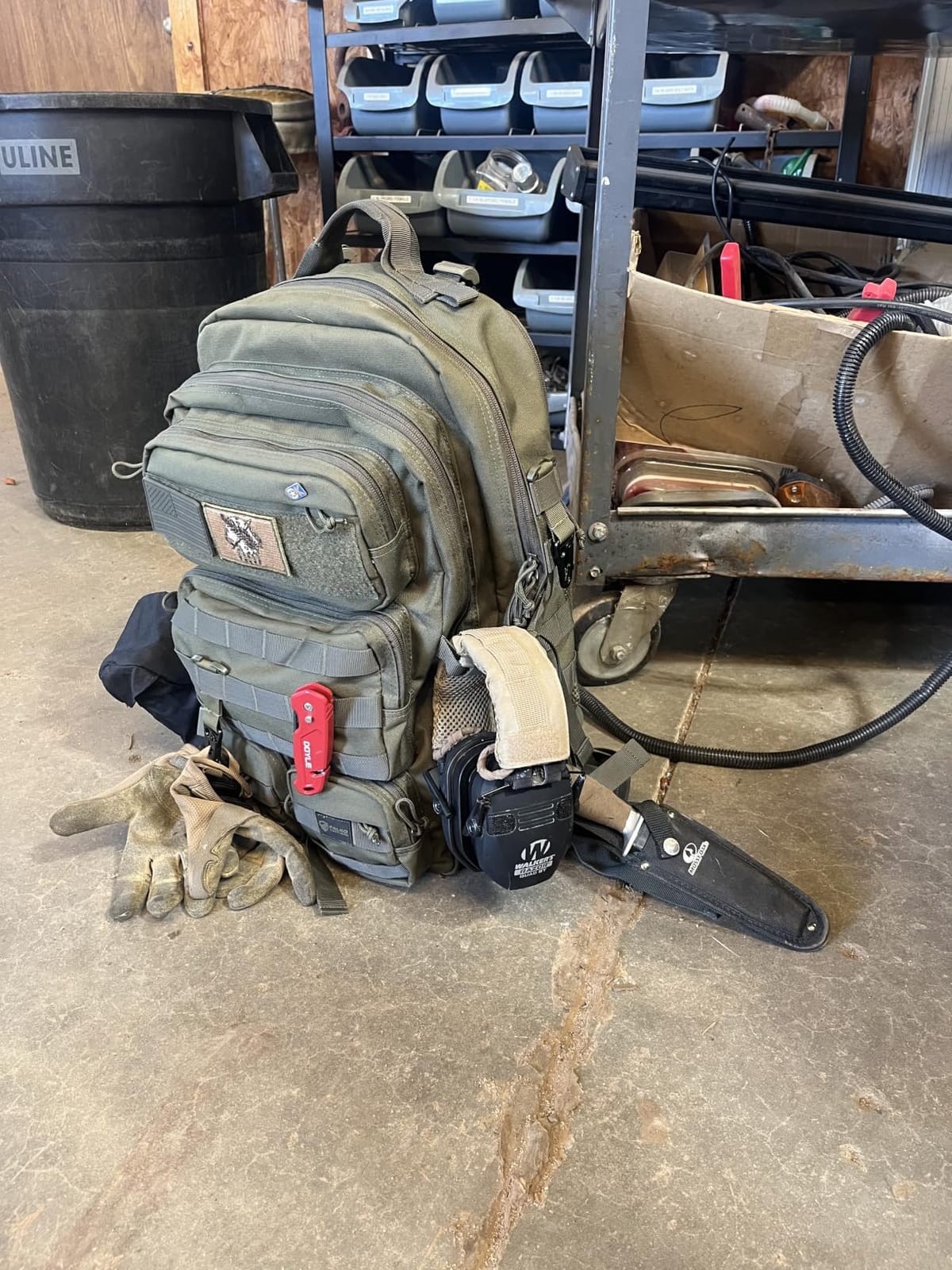 Falko Tactical Backpack for Men and Women 50L Backpack 2.4x Stronger Large Military Molle Rucksack, Bugout Backpack Outdoors customer photo 1