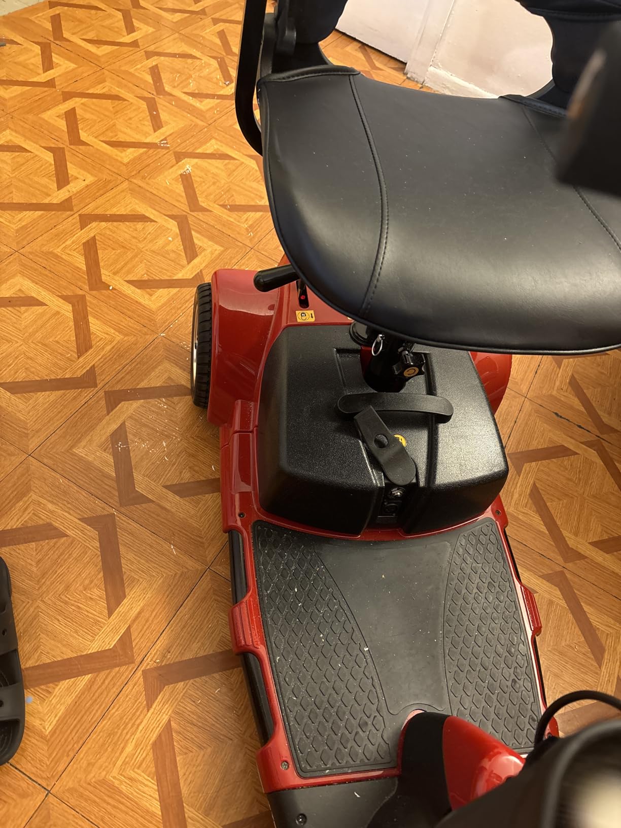 4 Wheel Mobility Scooters for Adults,Collapsible Compact Electric Scooter,Heavy Duty Powered Mobile Wheelchair Device with Lights,Basket and Long-Lasting Battery customer photo 2