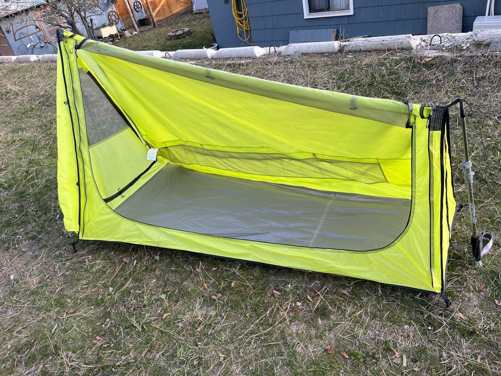 Ultralight Trekking Pole Tent for 1-2 Person Lightweight Backpacking Tent customer photo 2