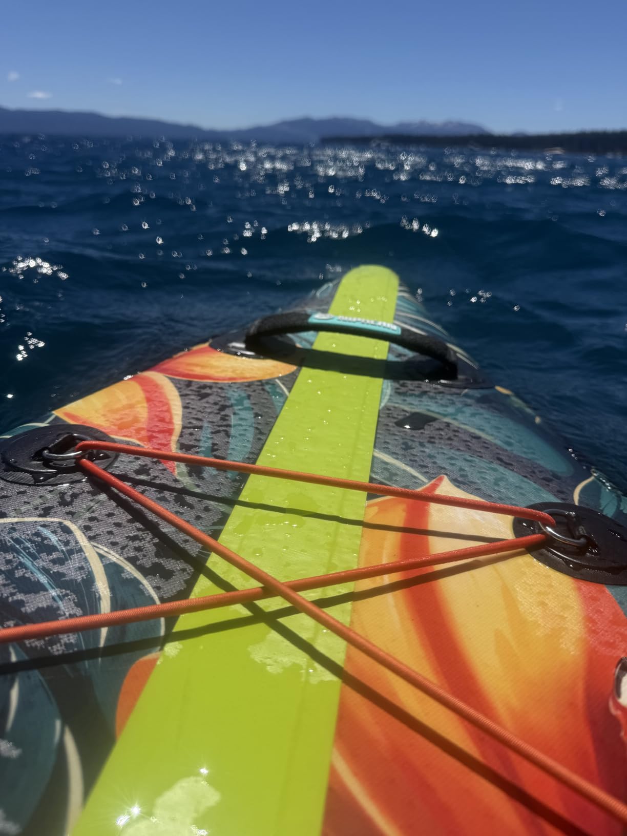 Niphean 12'6'' Inflatable Paddle Board with Accessories Touring SUP | 550 lbs Capacity, Hardshell Construction customer photo 1