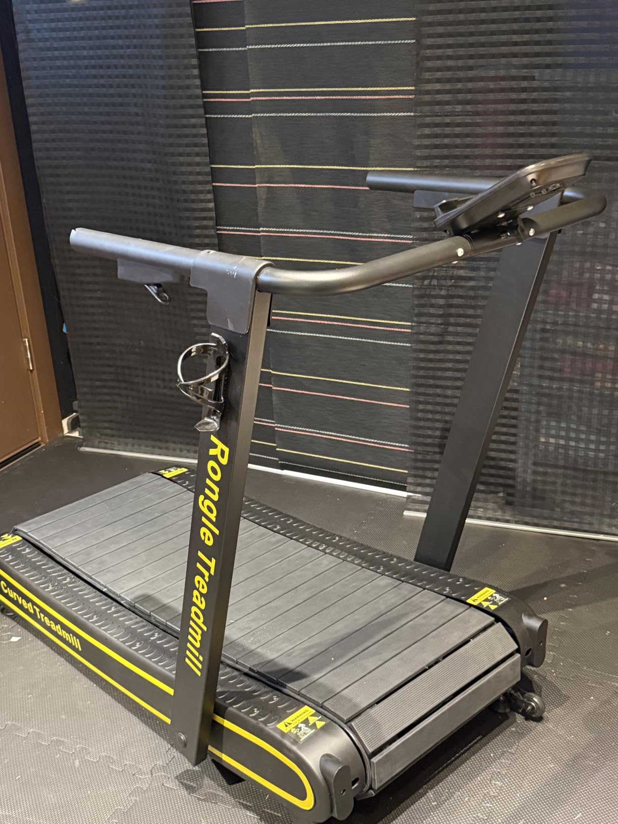 Curved Treadmill, Non-Electric and Foldable for Home Running 350LBS customer photo 2