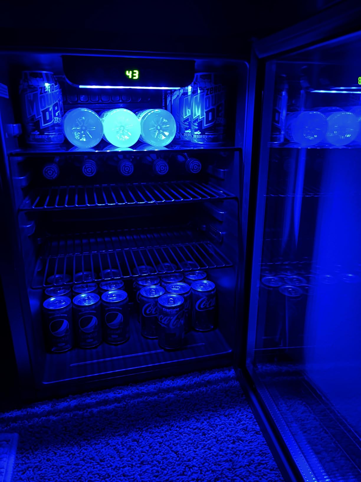 Electactic Wine Cooler 37 Bottle Freestanding Fridge with Stainless Steel Reversible Glass Door, 145 Can Beverage Refrigerator Quiet Compressor for Home Kitchen Bar, 4.5 Cu.ft Silver customer photo 1