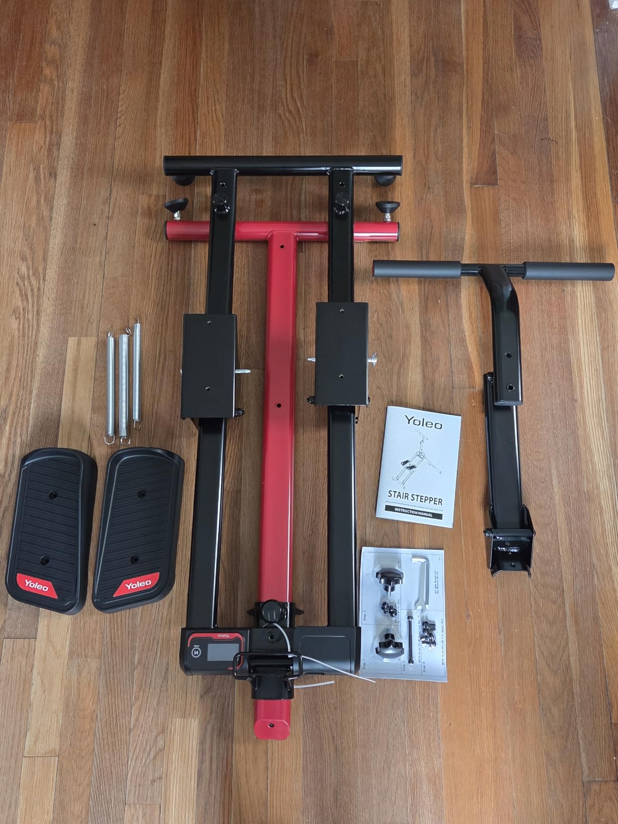 YOLEO Stair Stepper for Exercise at Home, 3-Mode Folding Stairmaster, 660LB customer photo 1