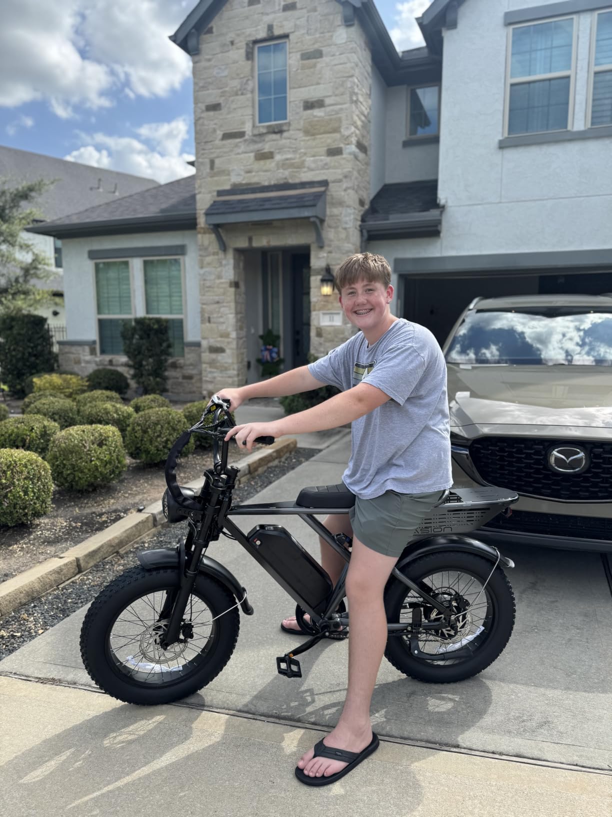 Jasion RetroVolt Pro Electric Bike,52v 20Ah,90-Mile Range,38MPH,Fat Tire customer photo 2