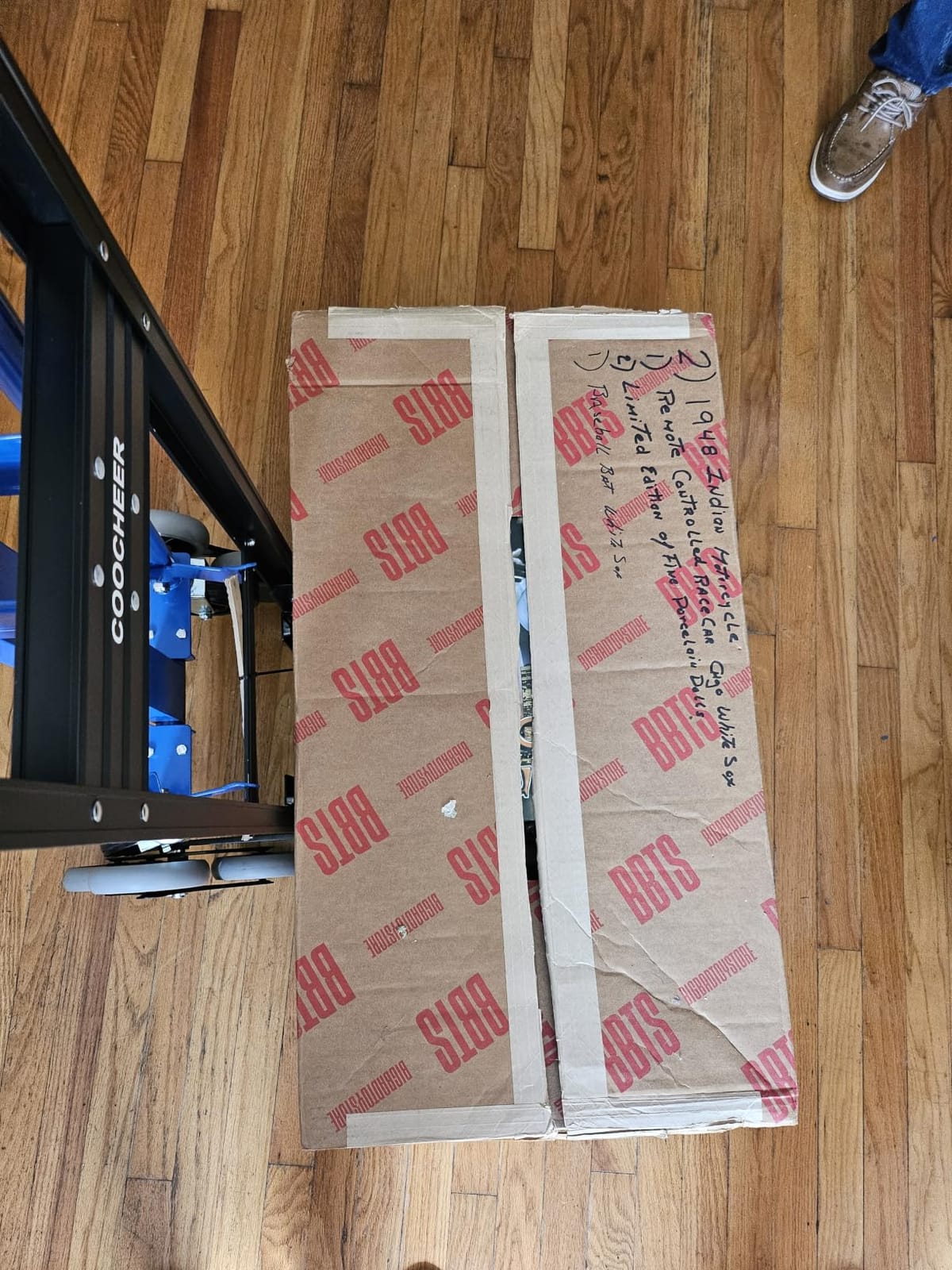 Heavy Duty 1000LBS Stair Climbing Dolly, 3 in 1 Convertible Hand Truck, Red customer photo 1