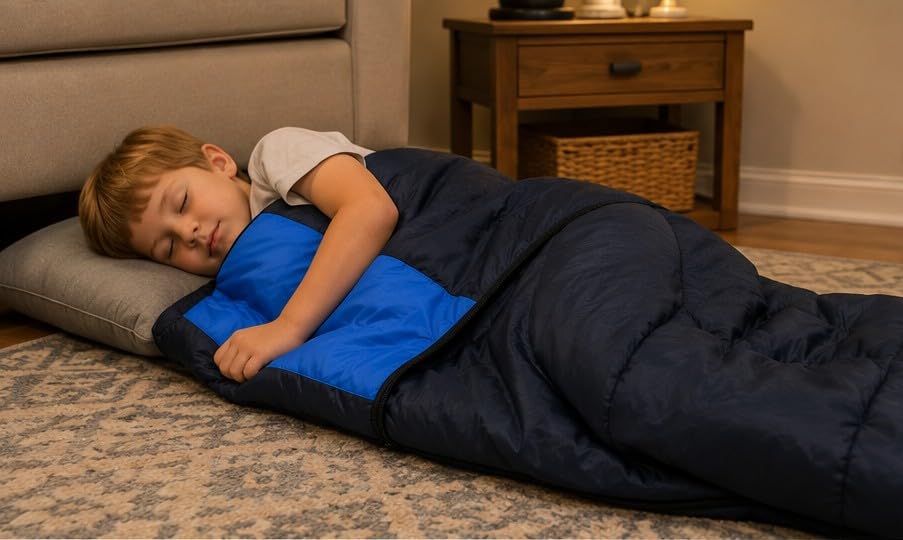 Lightweight Sleeping Bag for Adults, 3-Season Waterproof Backpacking Sleeping Bags with Compression Sack, Comfort Temp 50–68°F, Portable Camping Essential Gear for Travel, Hiking, Outdoor, Indoor customer photo 1