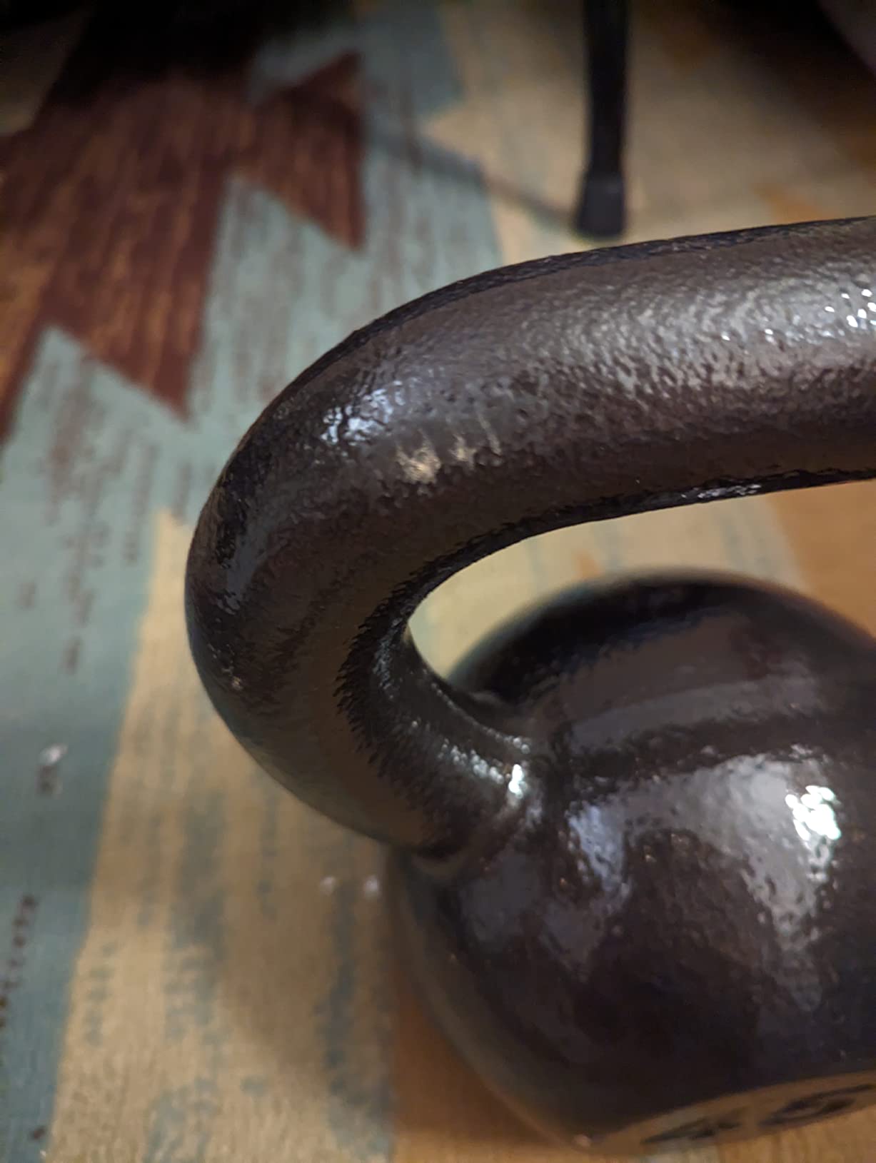 BalanceFrom 5-50 LB Kettlebells Cast Iron Strength Training Kettlebells for Home Gym Exercises, Single or Set customer photo 2