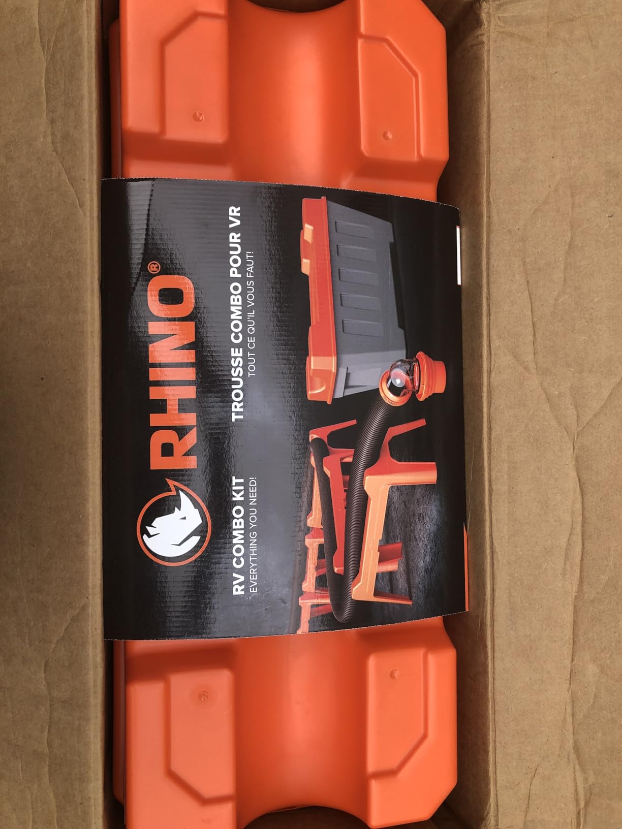 Camco RhinoEXTREME 15' Combo RV Sewer Hose Kit - All-in-One Sewer Hose Solution - 12-Piece Combo Kit Includes Storage Box for Nesting Support & Camper Organization (43076) customer photo 2