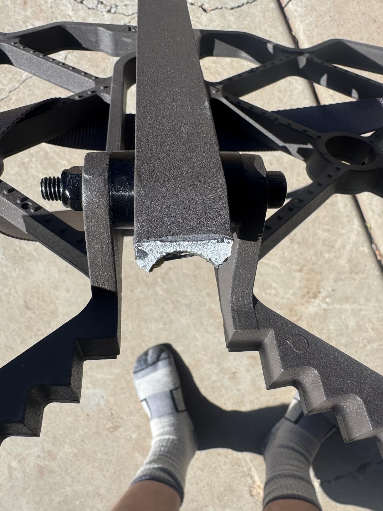 Saddle Hunting Platform, Angle Adjustment & Anti Slip Design, Brown customer photo 2
