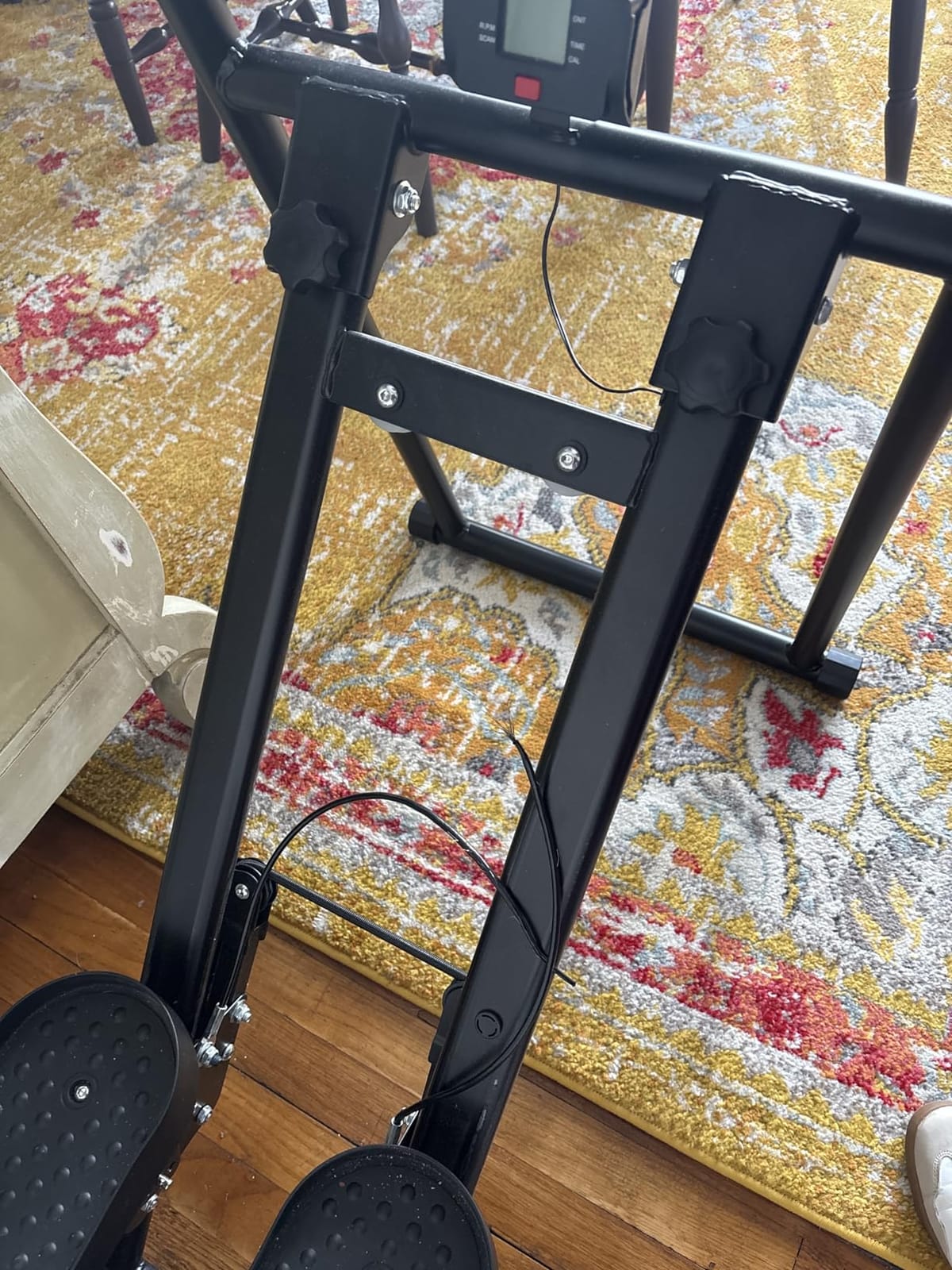 Stair Stepper for Home,Stair Climber Foldable,Large Pedal Vertical Climber Machine for Full-Body Workout,Steppers for Exercise at Home with 110KG Loading Capacity customer photo 1