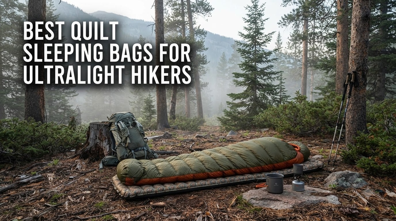 best quilt sleeping bags for ultralight hikers