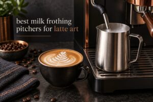 best milk frothing pitchers for latte art