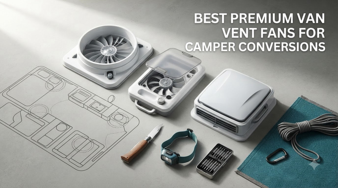 best premium van vent fans for camper conversions