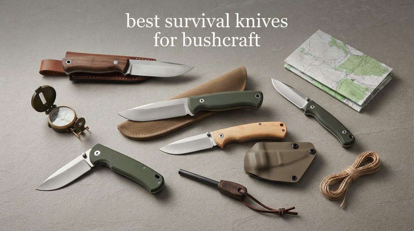best survival knives for bushcraft