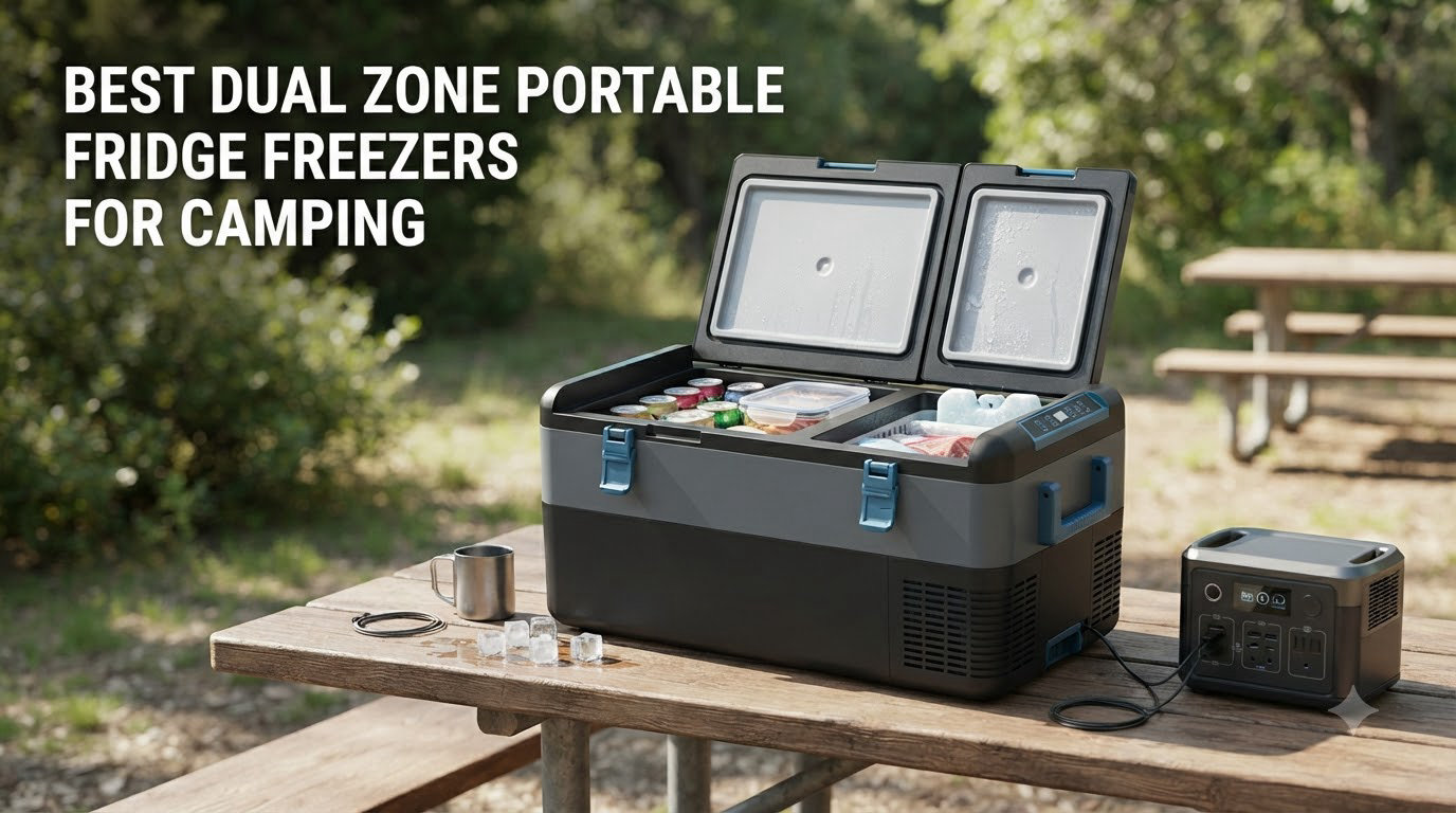 best dual zone portable fridge freezers for camping