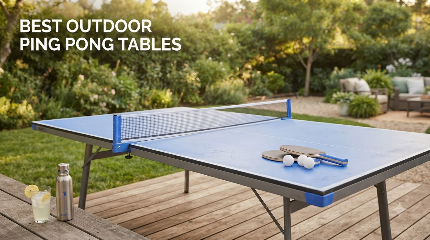 best outdoor ping pong tables