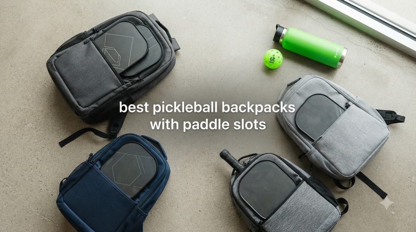 best pickleball backpacks with paddle slots