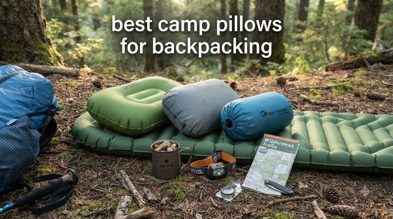 best camp pillows for backpacking