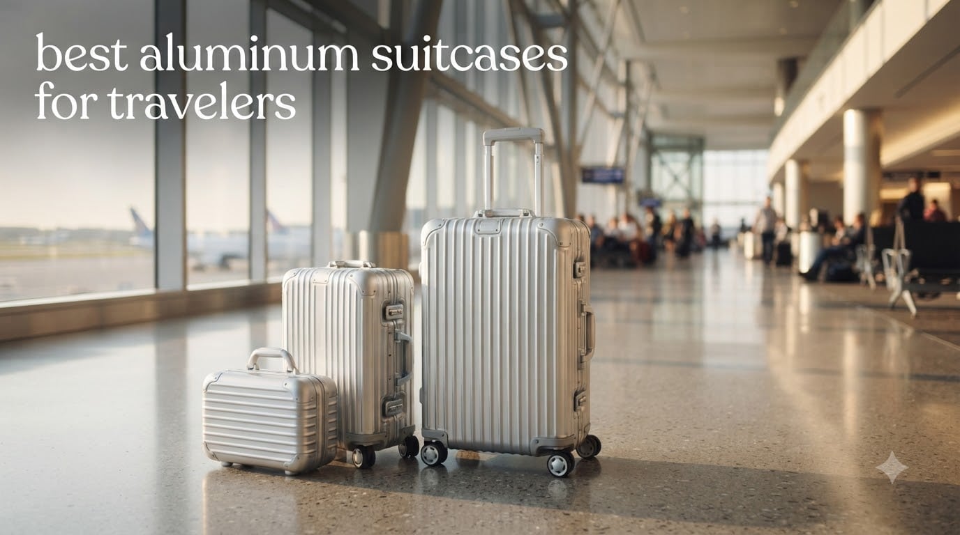 best aluminum suitcases for travelers