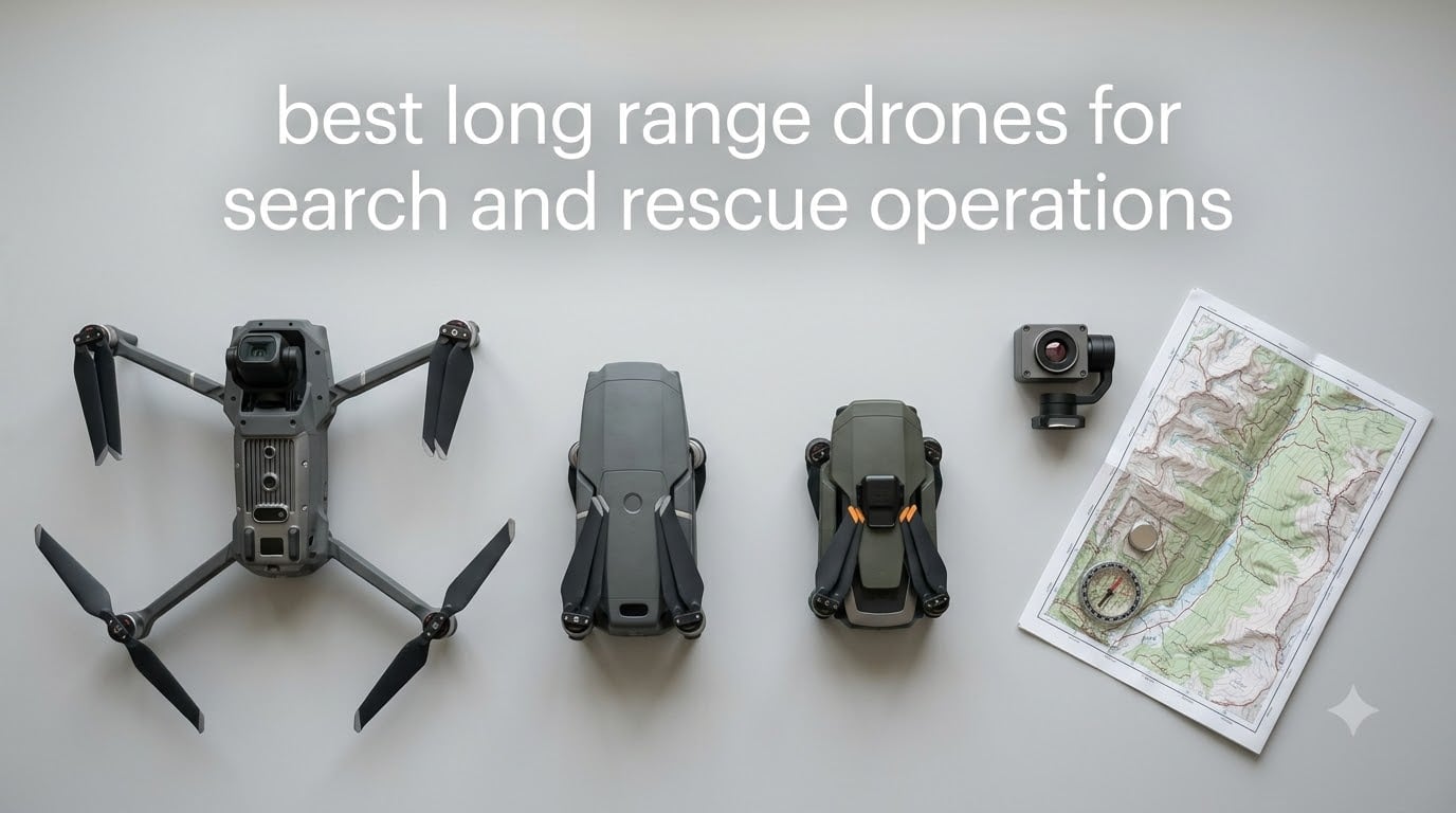best long range drones for search and rescue operations
