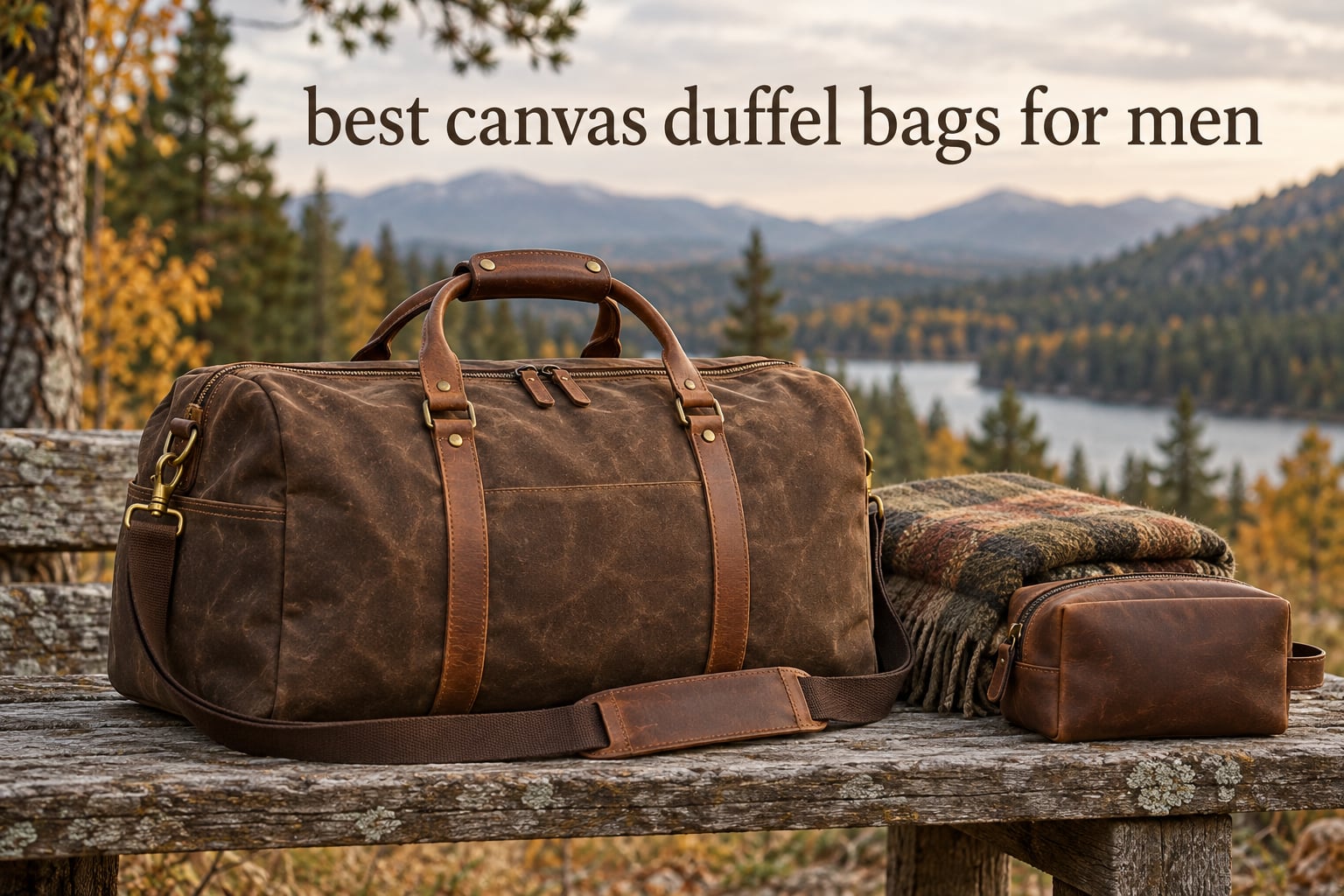 best canvas duffel bags for men