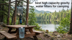 best high capacity gravity water filters for camping