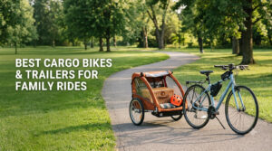 best cargo bikes trailers for family rides
