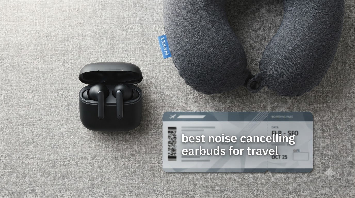 best noise cancelling earbuds for travel