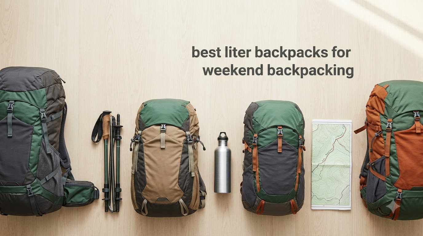 best liter backpacks for weekend backpacking