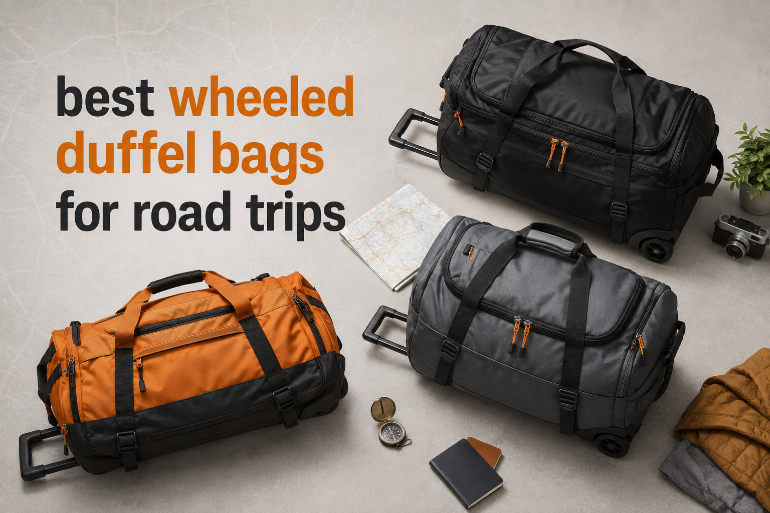 best wheeled duffel bags for road trips