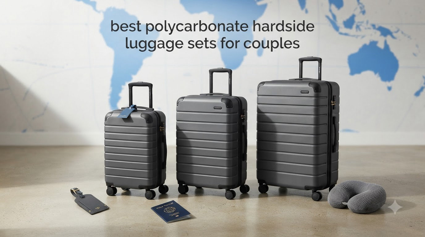best polycarbonate hardside luggage sets for couples