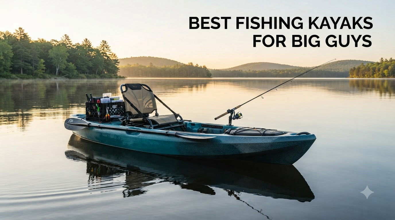 best fishing kayaks for big guys