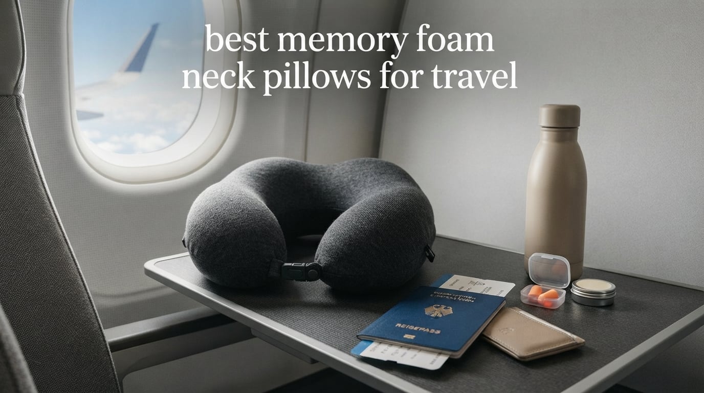 best memory foam neck pillows for travel