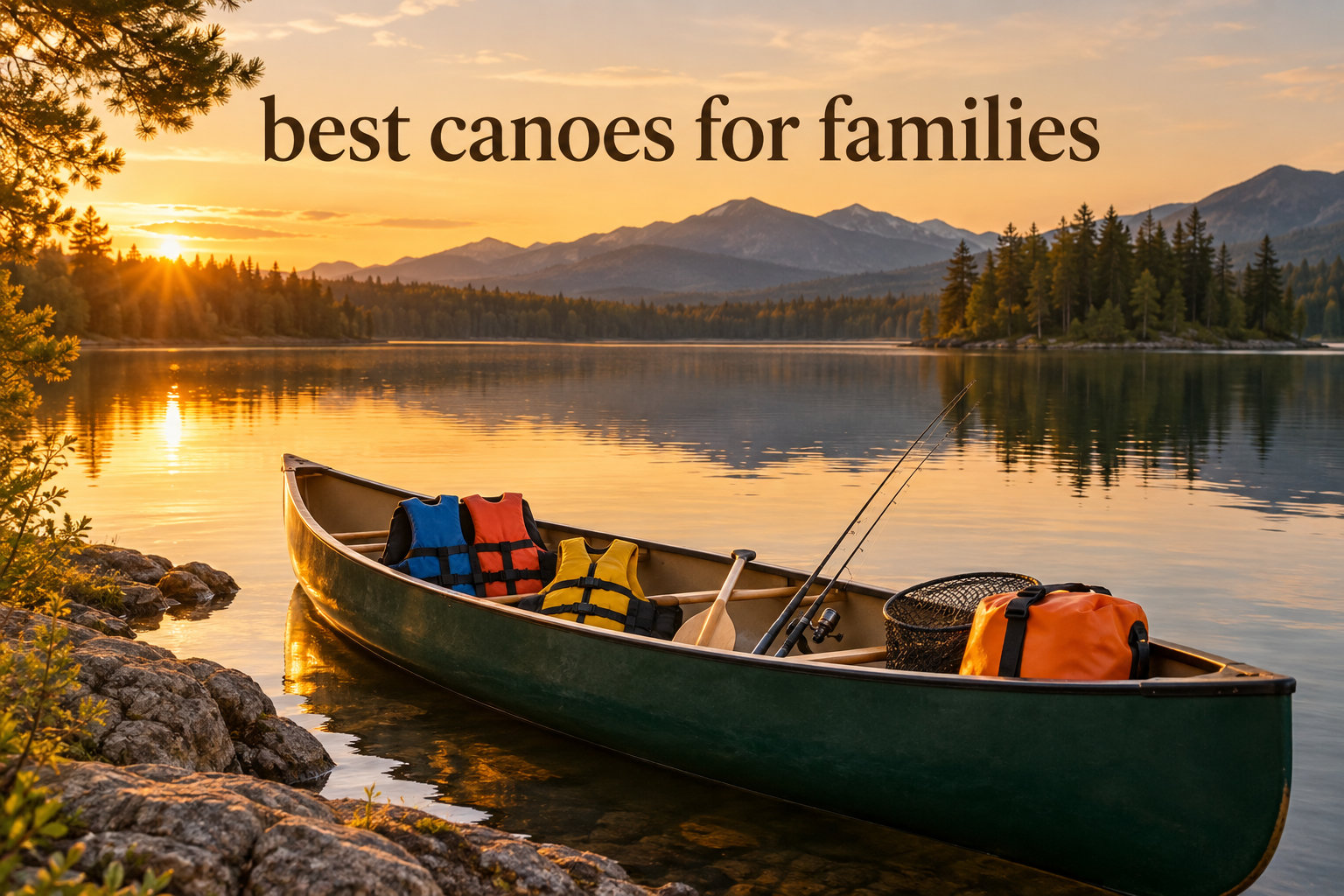 best canoes for families