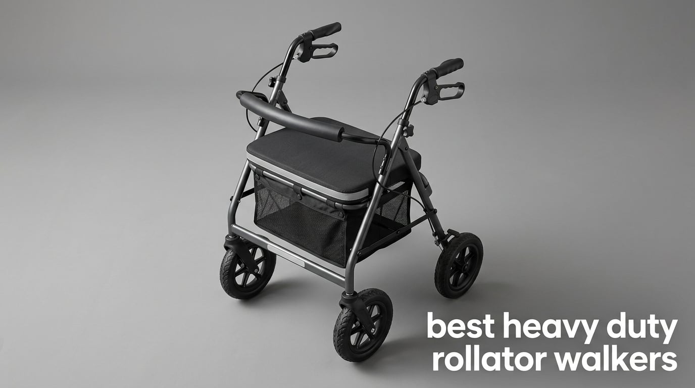 best heavy duty rollator walkers